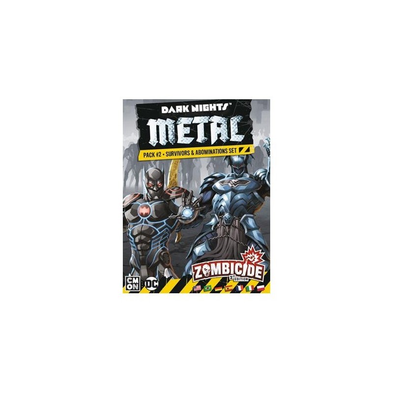 Dark Nights - Metal Pack 2: Zombicide 2nd Ed. - gioco da tavolo