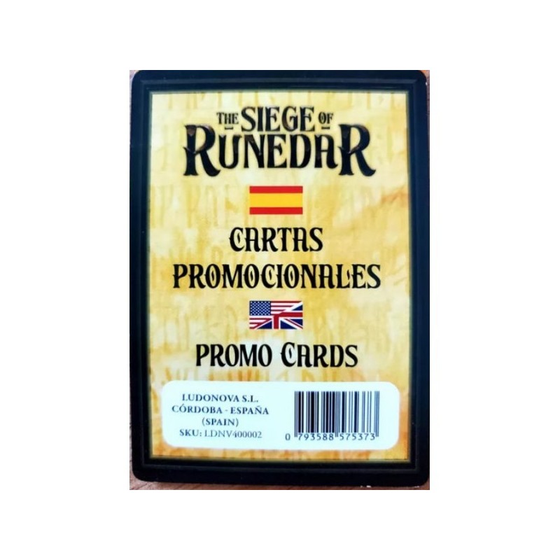 Carte Mercenario: L'Assedio di Runedar ENG - gioco da tavolo