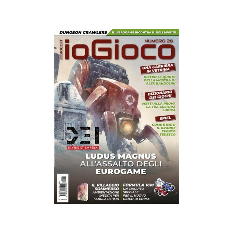 IoGioco N.28 - Rivista Specializzata sui giochi da tavolo (The Games Machines) - accessorio per giochi