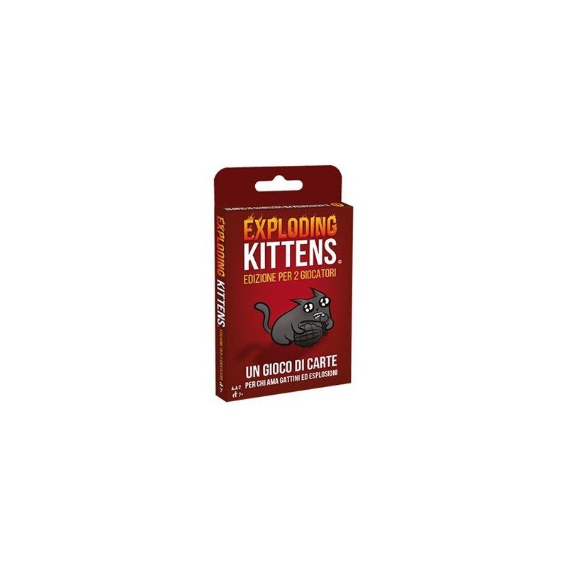 Exploding Kittens: Edizione 2 Giocatori - gioco da tavolo