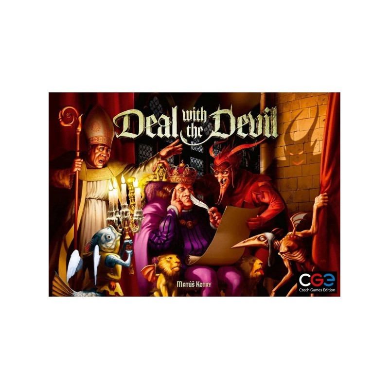 Deal with the Devil ENG - gioco da tavolo