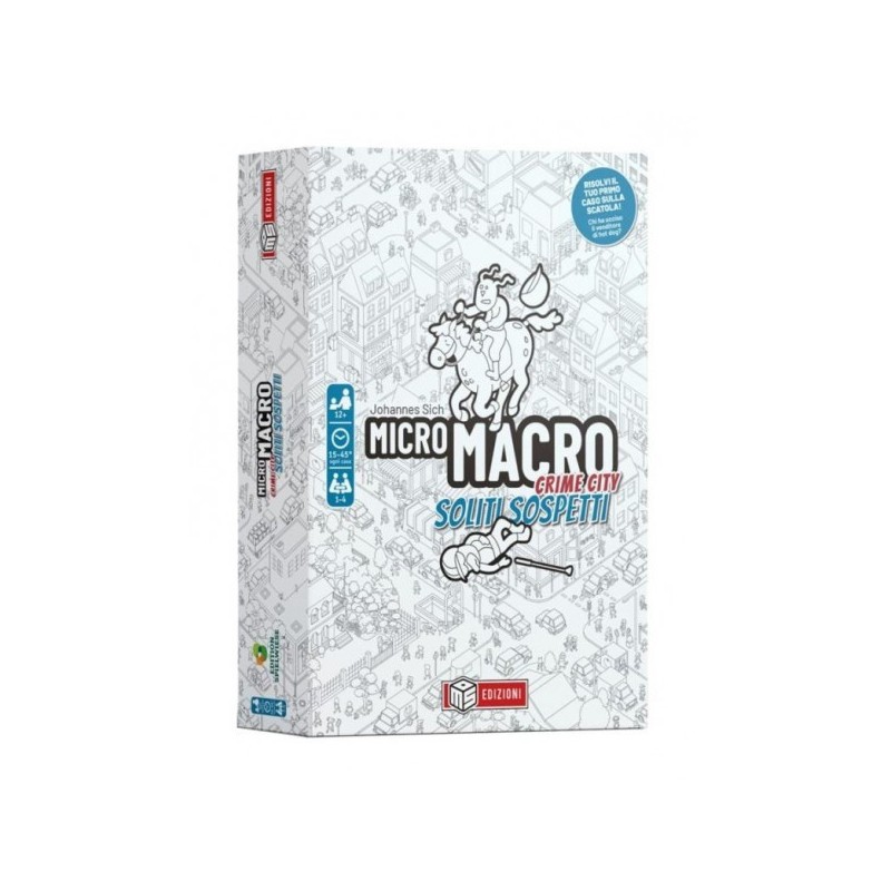 MicroMacro: Crime City - Soliti Sospetti - gioco da tavolo