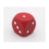 Dado d6 16mm legno rosso (1-1-2-2-2-3)