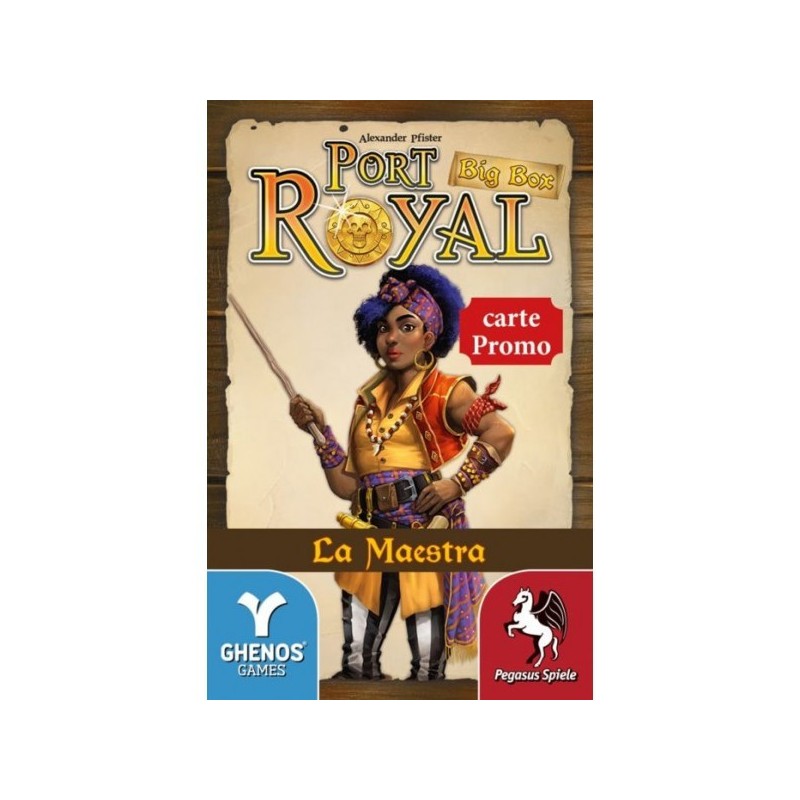 La Maestra (Carte Promo) - Port Royal: Big Box - gioco da tavolo