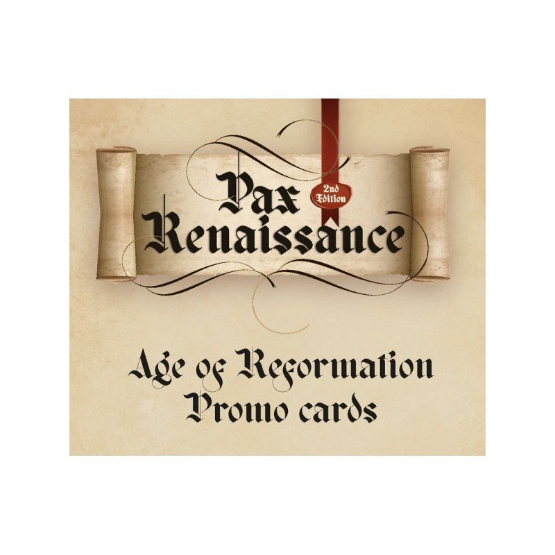 Promo Cards: Pax Renaissance Age of Reformation - gioco da tavolo