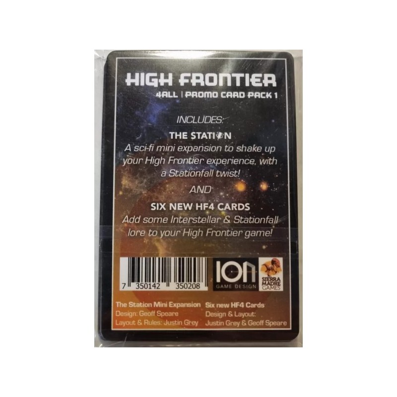 The Station (Promo Pack 1): High Frontier 4 All - gioco da tavolo