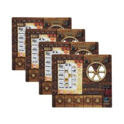 4 Pack Player Mats: Tiny Epic Pirates (Tappetini)