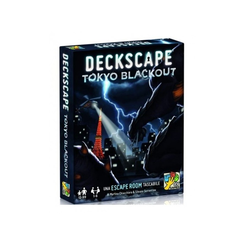 Deckscape - Tokyo Blackout - gioco da tavolo