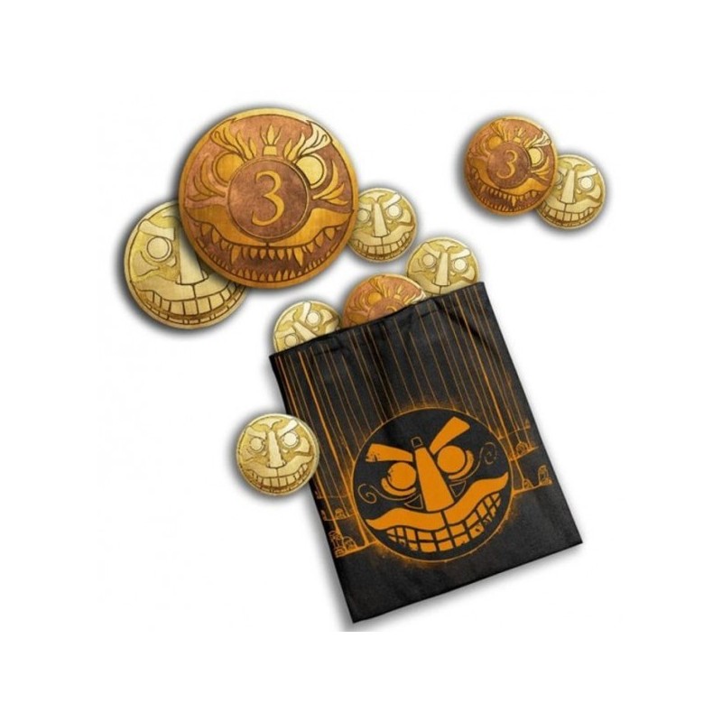 Monete in metallo: Beast - gioco da tavolo