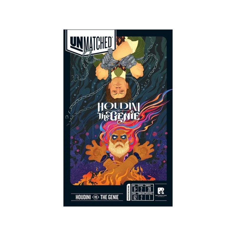 Houdini Vs. The Genie - Unmatched: Battle of Legends - gioco da tavolo