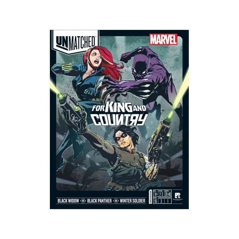 Unmatched Marvel: For King and Country - gioco da tavolo
