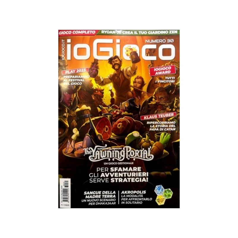 IoGioco N.30 - Rivista Specializzata sui giochi da tavolo (The Games Machines) - accessorio per giochi