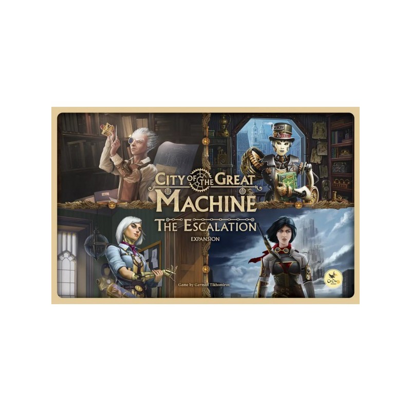 The Escalation: City of the Great Machine - gioco da tavolo