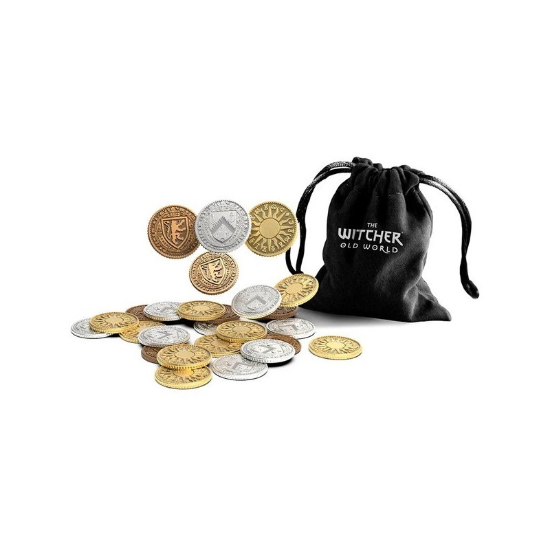 Metal Coins - The Witcher: Old World - gioco da tavolo