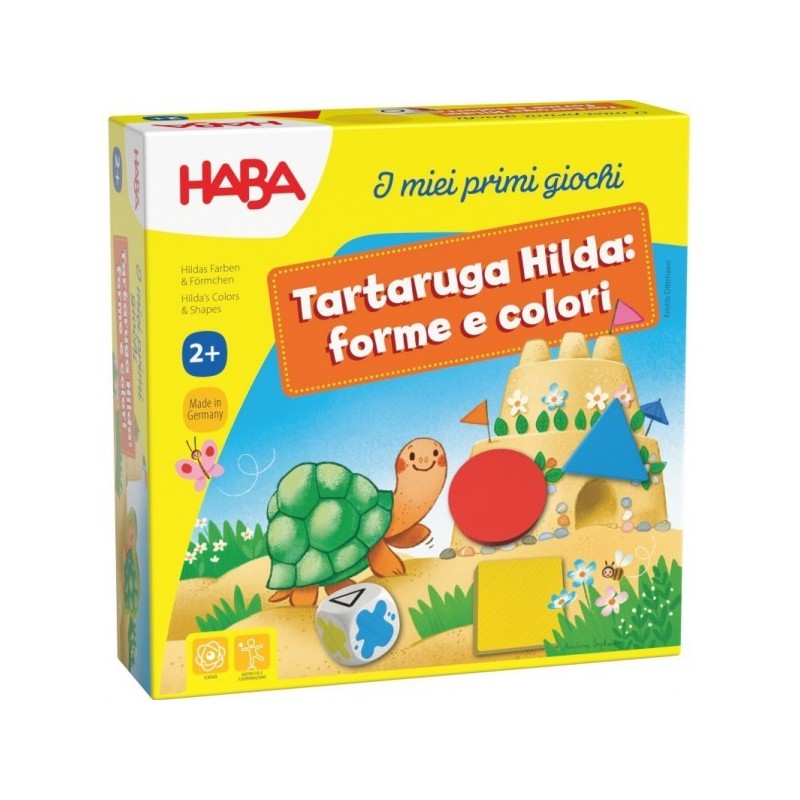 Tartaruga Hilda: Forme e Colori - HABA - gioco da tavolo