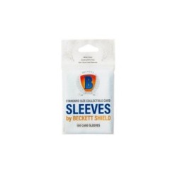 63x88 mm bustine protettive trasparenti Beckett - 100 bustine (40 microns)