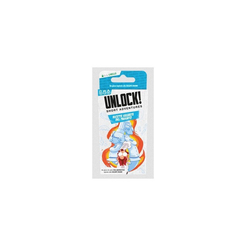 Unlock! Short Adventures - Ricette Segrete del Passato - gioco da tavolo