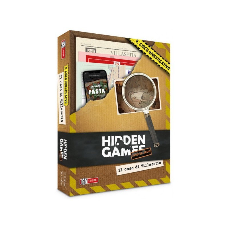 Hidden Games - Il Caso di Villasetia - gioco da tavolo
