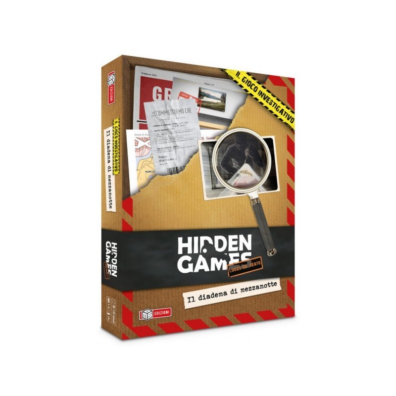 Hidden Games - Il Diadema di Mezzanotte - gioco da tavolo