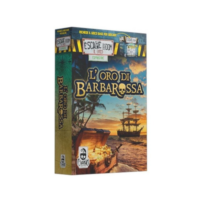 Escape Room: L'Oro di Barbarossa - gioco da tavolo