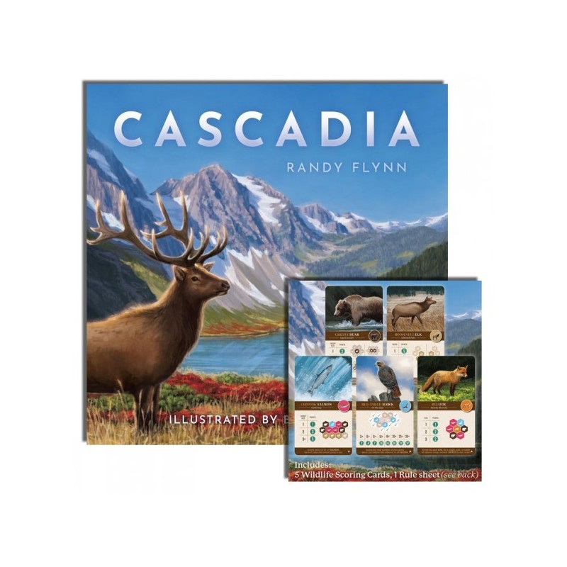 Cascadia Deluxe Kickstarter Edition - gioco da tavolo