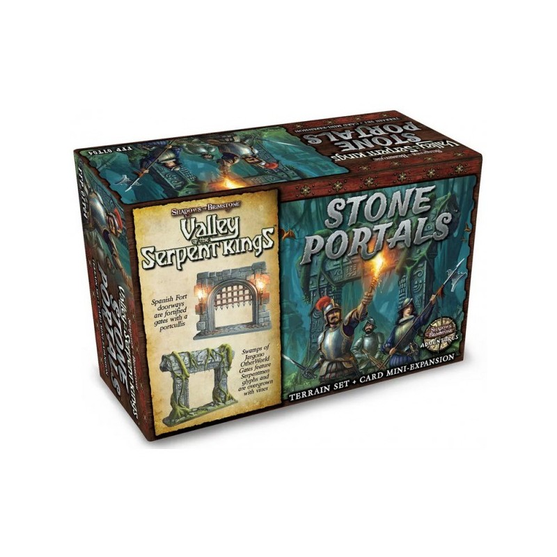 Stone Portals - Shadows of Brimstone: Valley of the Serpent Kings - gioco da tavolo
