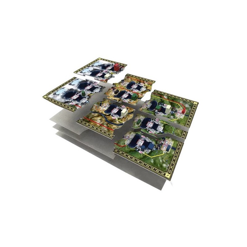 3D Map: Barrage - gioco da tavolo