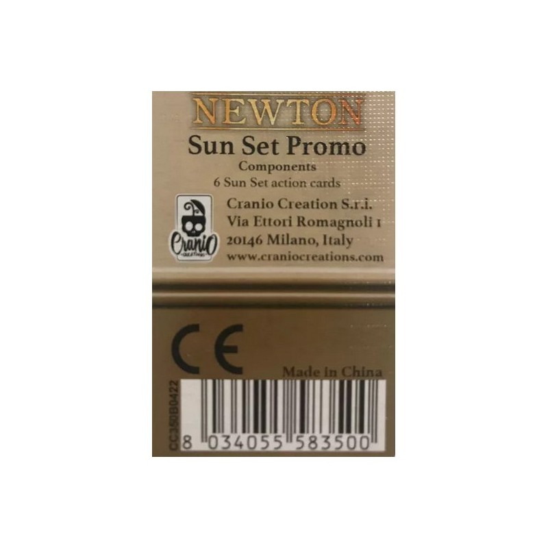 Sun Set Promo: Newton & Great Discoveries (New Ed.) - gioco da tavolo