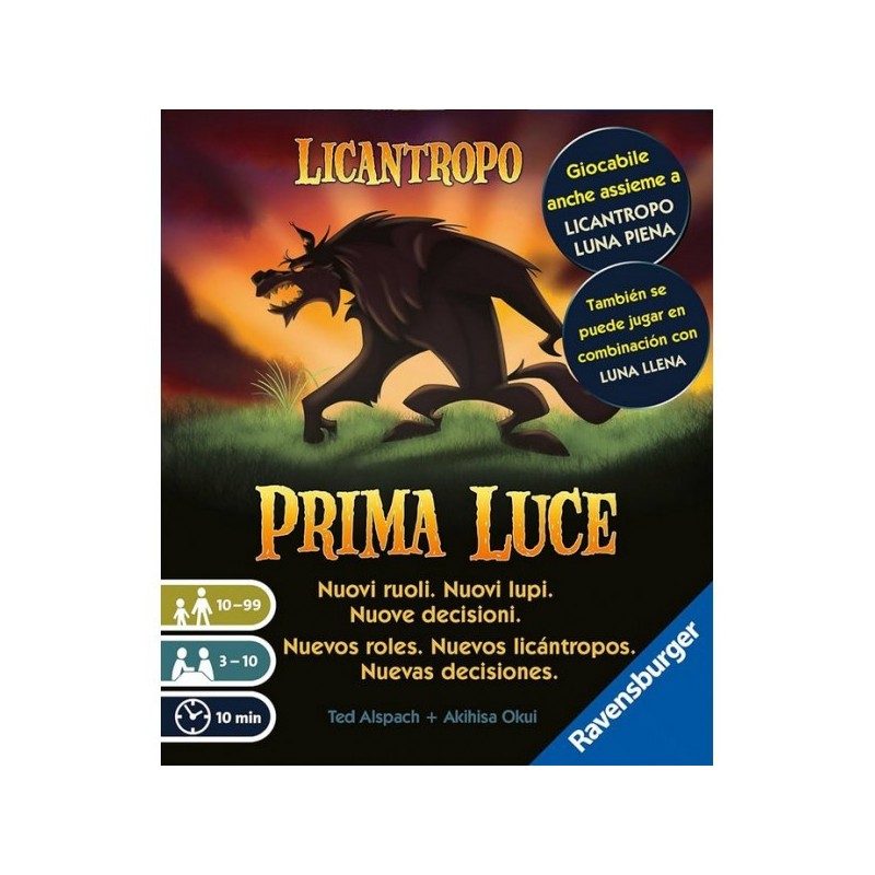 Licantropo: Prima Luce - gioco da tavolo