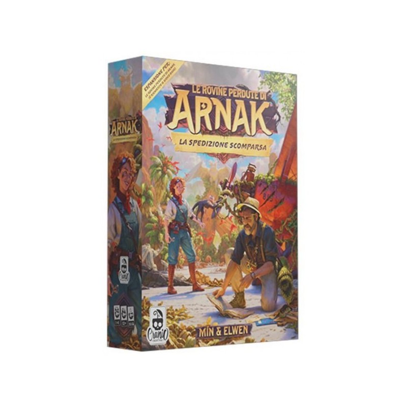 La Spedizione Scomparsa: Le Rovine Perdute di Arnak - gioco da tavolo