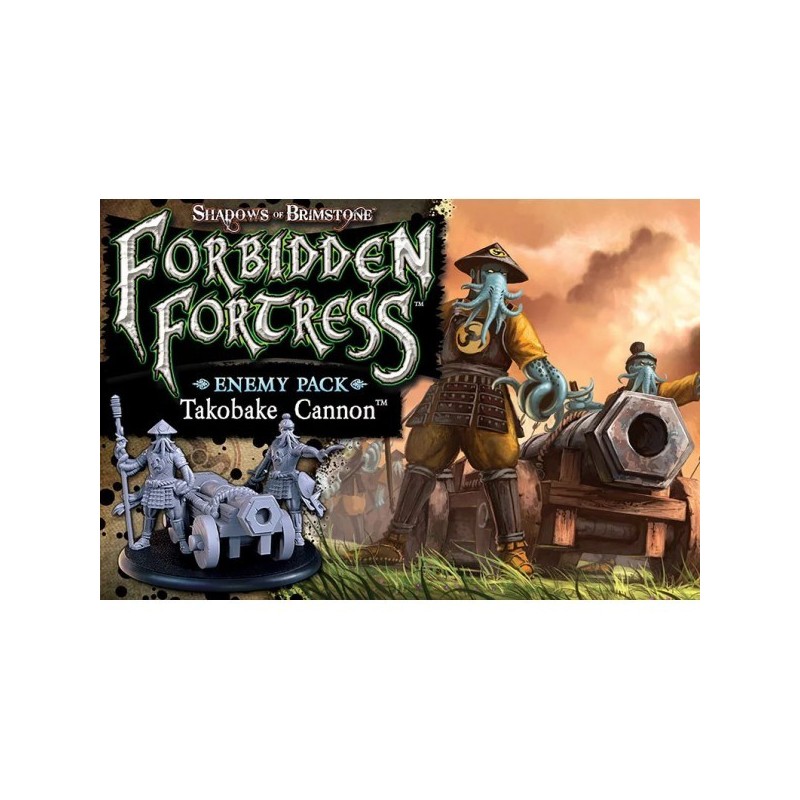 Takobake Cannon Enemy Pack - Shadows of Brimstone - gioco da tavolo