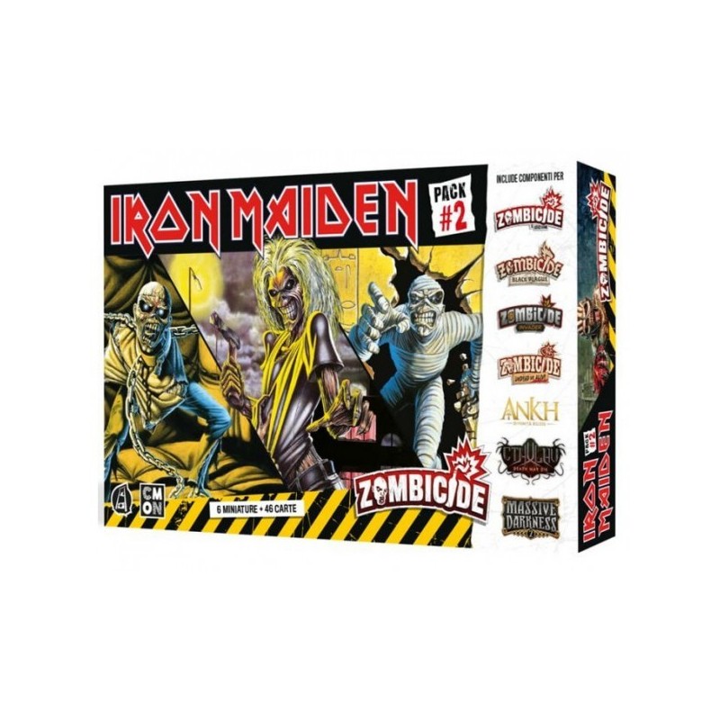Iron Maiden Pack 2: Zombicide ITA - gioco da tavolo