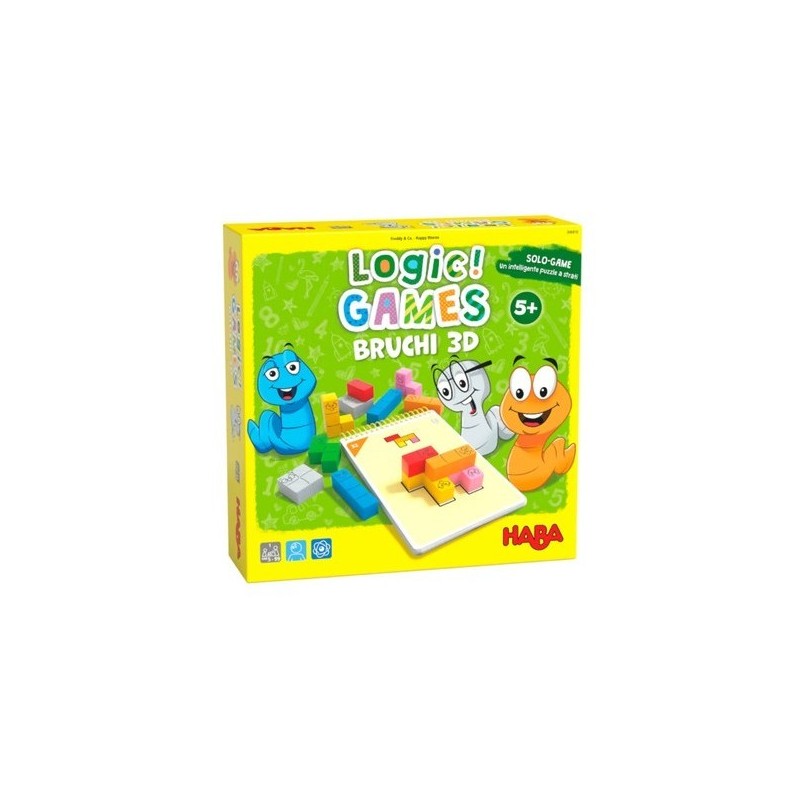 Logic! GAMES: Bruchi 3D - HABA - gioco da tavolo
