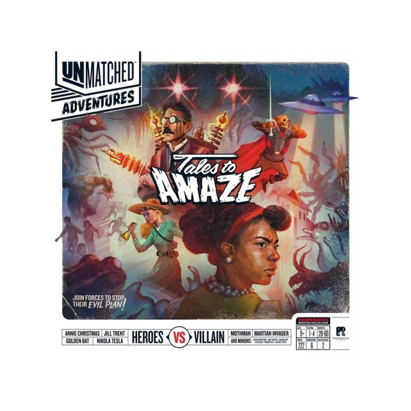 Unmatched Adventures - Tales to Amaze - gioco da tavolo
