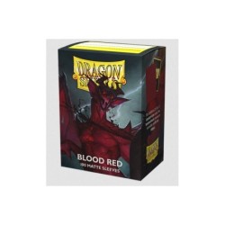 Dragon Shield - Bustine protettive Matte Blood Red Simurag (100 bustine) - 11050