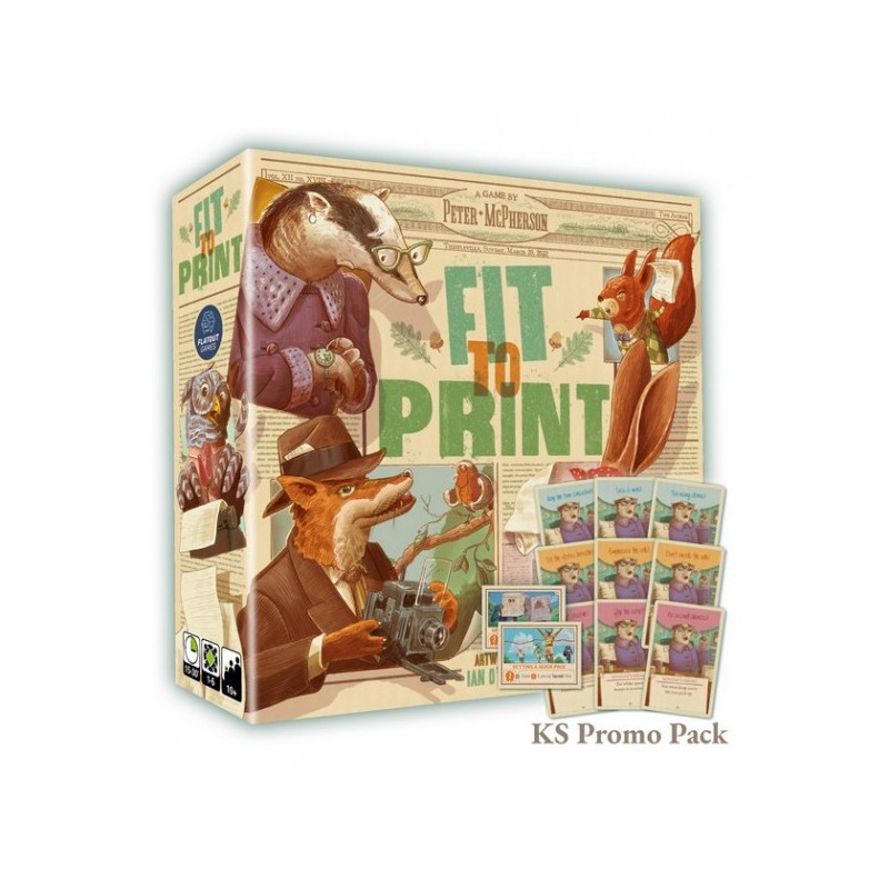 Fit to Print (Kickstarter Ed.) - gioco da tavolo