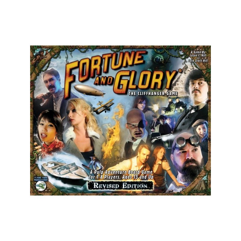 Fortune and Glory: The Cliffhanger Game (Revised Edition) - gioco da tavolo