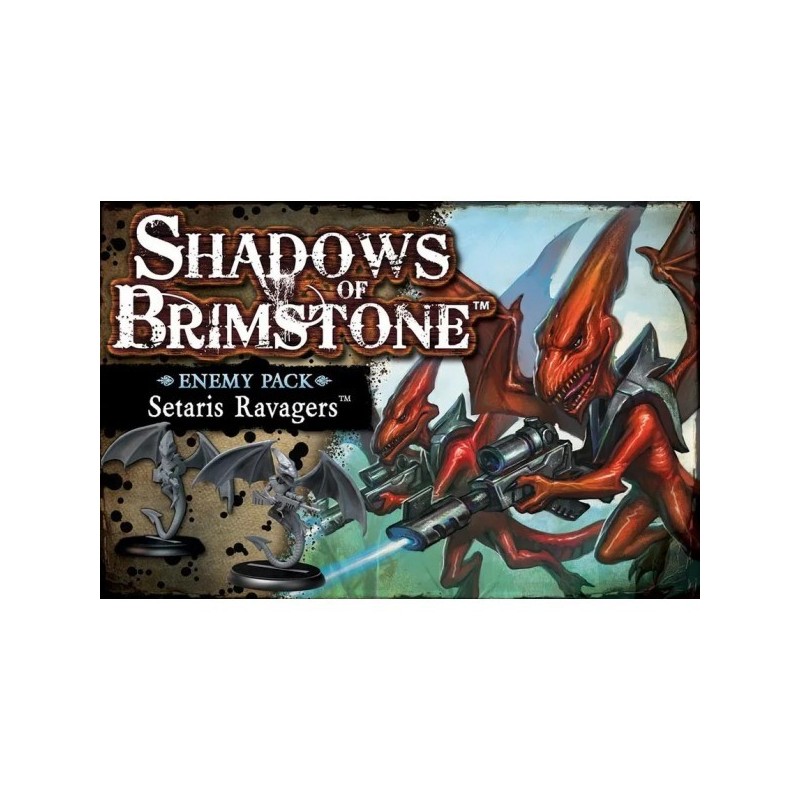 Setaris Ravagers Enemy Pack - Shadows of Brimstone - gioco da tavolo
