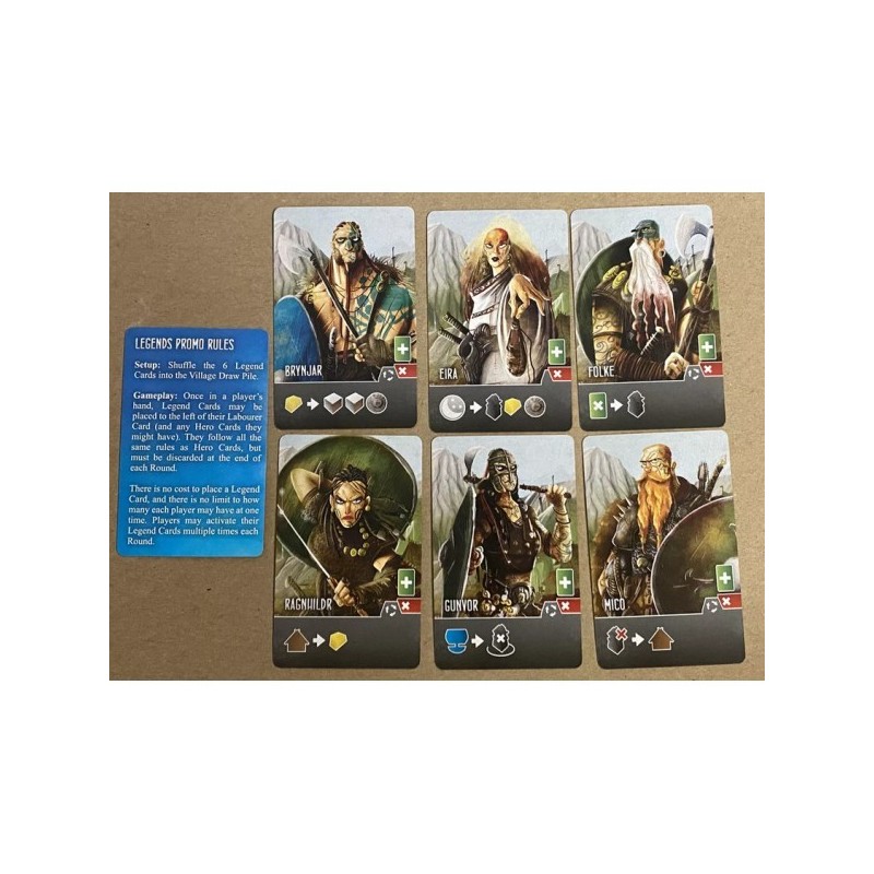 Legends Promo Pack - Shipwrights of the North Sea: Redux - gioco da tavolo