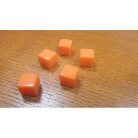 Dado d6 16mm Vuoto (arancio)