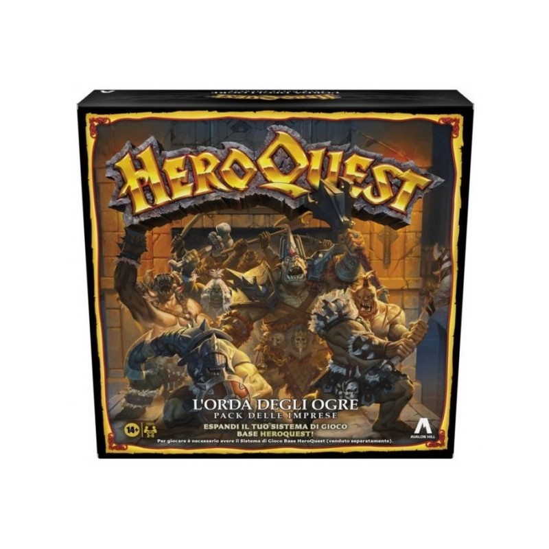 L'Orda degli Ogre: HeroQuest - gioco da tavolo