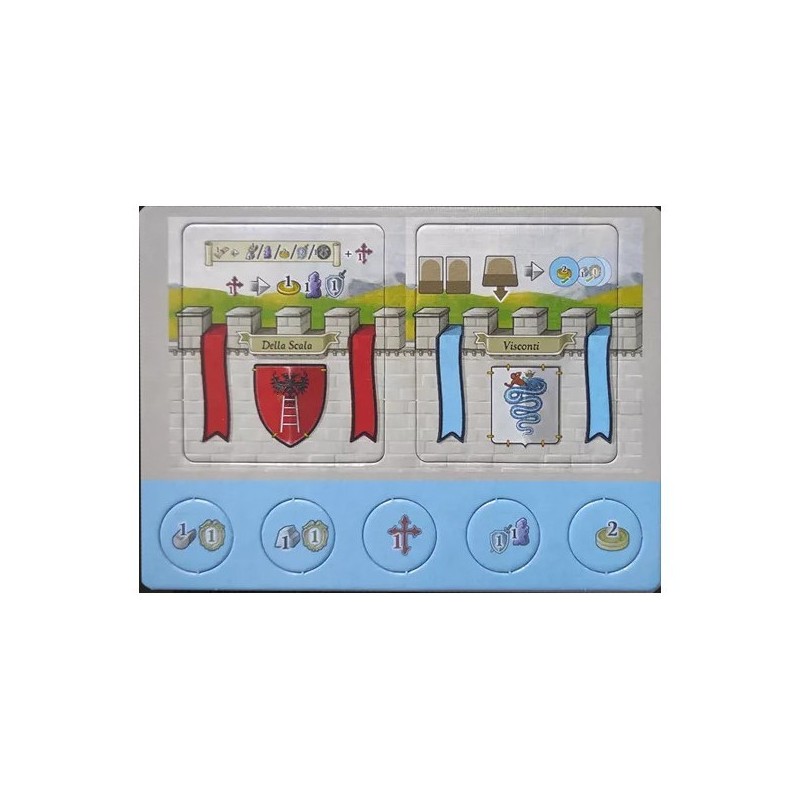Famiglie Visconti e Della Scala: Lorenzo il Magnifico ITA - gioco da tavolo