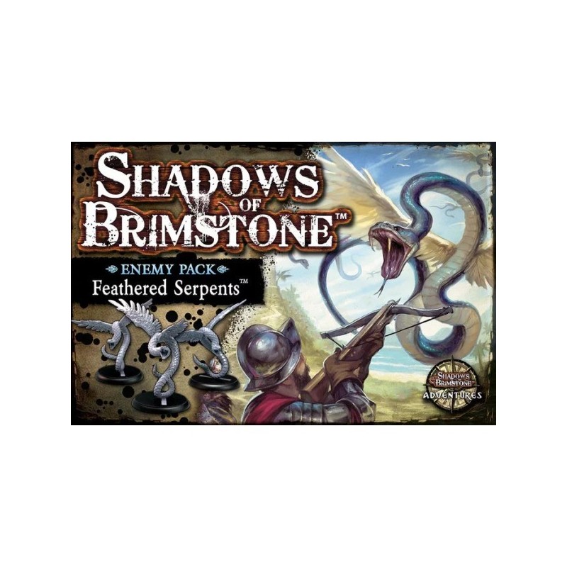 Feathered Serpents Enemy Pack - Shadows of Brimstone - gioco da tavolo