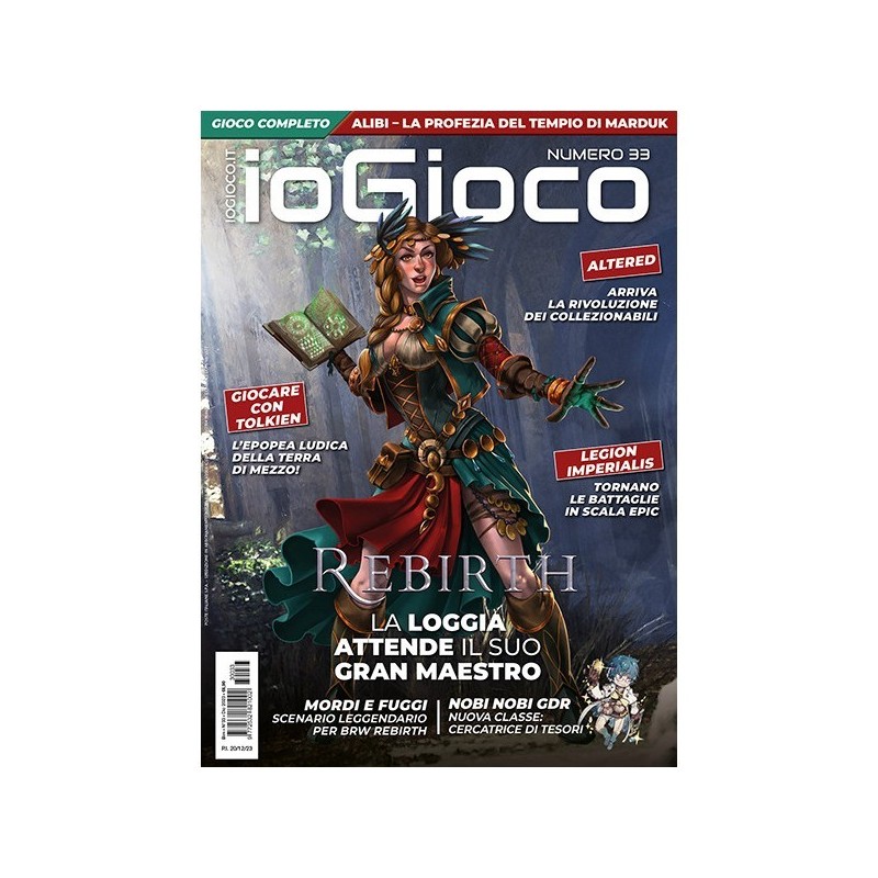 IoGioco N.33 - Rivista Specializzata sui giochi da tavolo (The Games Machines) - accessorio per giochi
