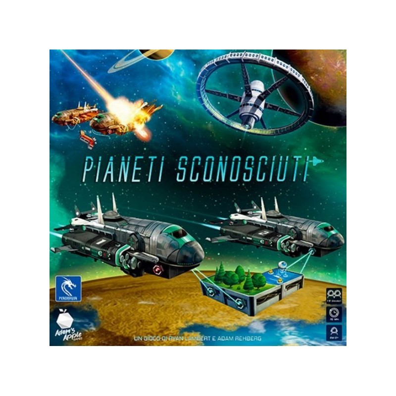 Pianeti Sconosciuti (Planet Unknown) - gioco da tavolo