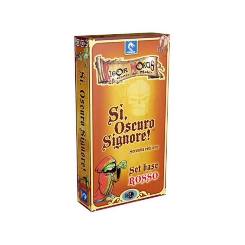 Sì Oscuro Signore! - Set Base Rosso (2nd Ed.) - gioco da tavolo