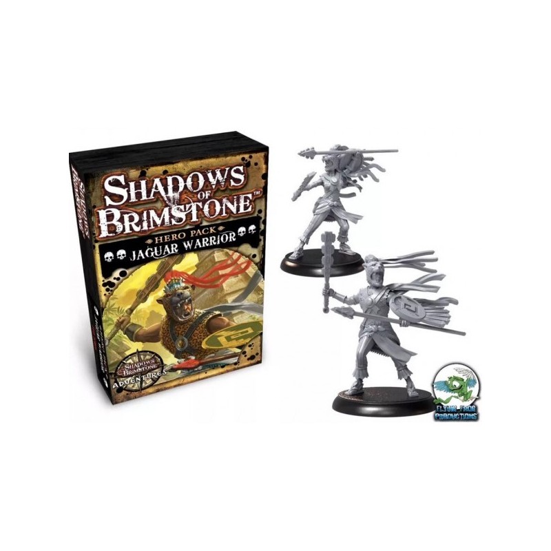 Jaguar Warrior Hero Pack: Shadows of Brimstone - gioco da tavolo