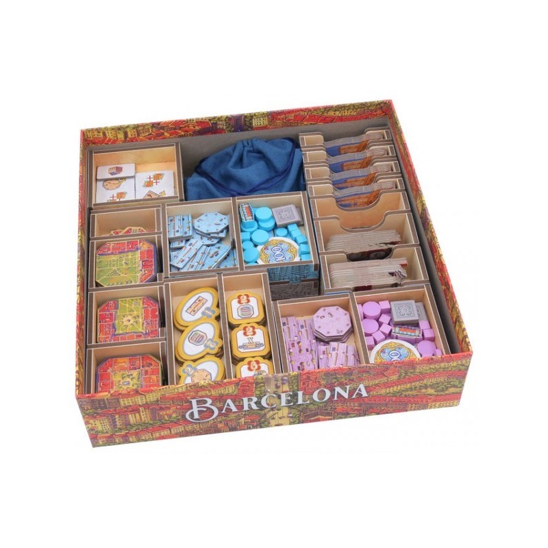 Barcelona - Organizer Folded Space in EvaCore - BLONA - accessorio per giochi