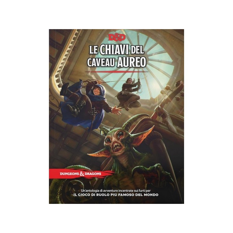 Dungeons & Dragons 5a Edizione - Le Chiavi del Caveau Aureo - GdR - gioco di ruolo