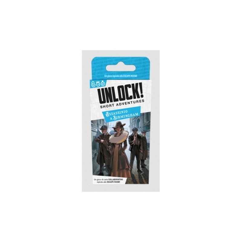 Unlock! Short Adventures - Assassinio a Birmingham - gioco da tavolo